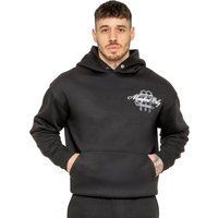 Übergroßer Kapuzenpullover mit Grafikprint