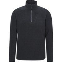 Herren Fleece-Pullover mit halbem Reißverschluss