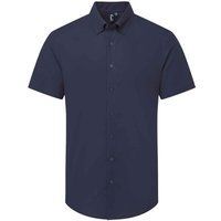 Herren Kurzarm Oxford Hemd
