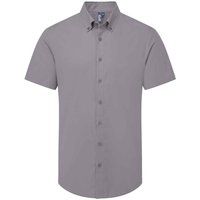 Herren Kurzarm Oxford Hemd