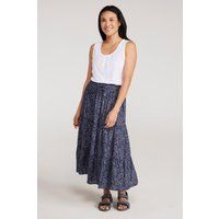 Mountain Warehouse - "Palermo" Midirock Gestuft für Damen (Marineblau)