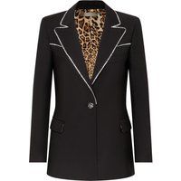 Blazer mit Strassbesatz und einem Knopf