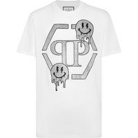 T-Shirt mit auffälligem Logo-Grafikdruck