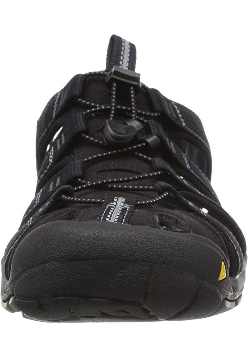KEEN Clearwater Sandalen, Schnellschnürsystem, für Herren, schwarz, 42