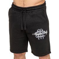 Bedruckte Fleece-Lounge-Shorts
