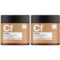 Dr Botanicals Kaffee Superfood Erneuernder Gesichtspeeling 60ml x 2 Duo-Pack