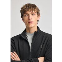 Sweatshirt mit Reißverschluss und hohem Kragen