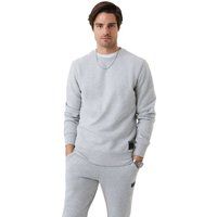 Herren-Sweatshirt mit Rundhalsausschnitt und lockerer Passform