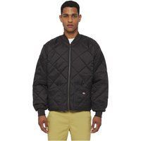 Dickies Diamond Herren Schwarze Steppjacke
