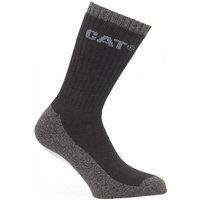 Caterpillar CAT Thermo Baumwolle Unisex Erwachsene Schwarze Socken - Wadenhöhe
