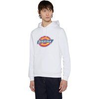 Dickies Icon Logo Polyester Unisex Erwachsene Weiß Kapuzensweatshirt