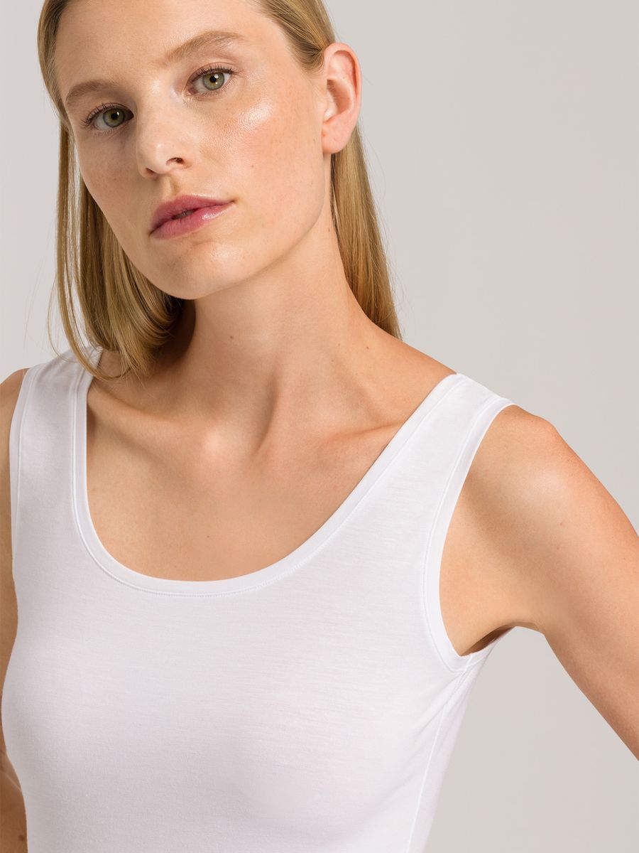 Essentielles Mikromodal Tanktop mit U-Ausschnitt