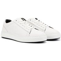 Ben Sherman Ace Cupsole Leder Herren Weiße Sneakers