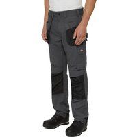 Dickies Multi-Pocket Utility Polyester Herren Arbeits Hose Grau