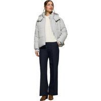 Kurze Steppjacke mit Kapuze