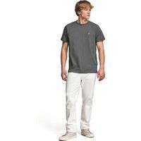 Klassisches Baumwoll-T-Shirt mit Rundhalsausschnitt