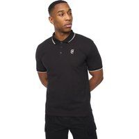 Crosshatch - "Utilate" Poloshirt für Herren (Schwarz)