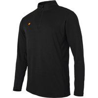 Herren Langarmshirt mit halbem Reißverschluss