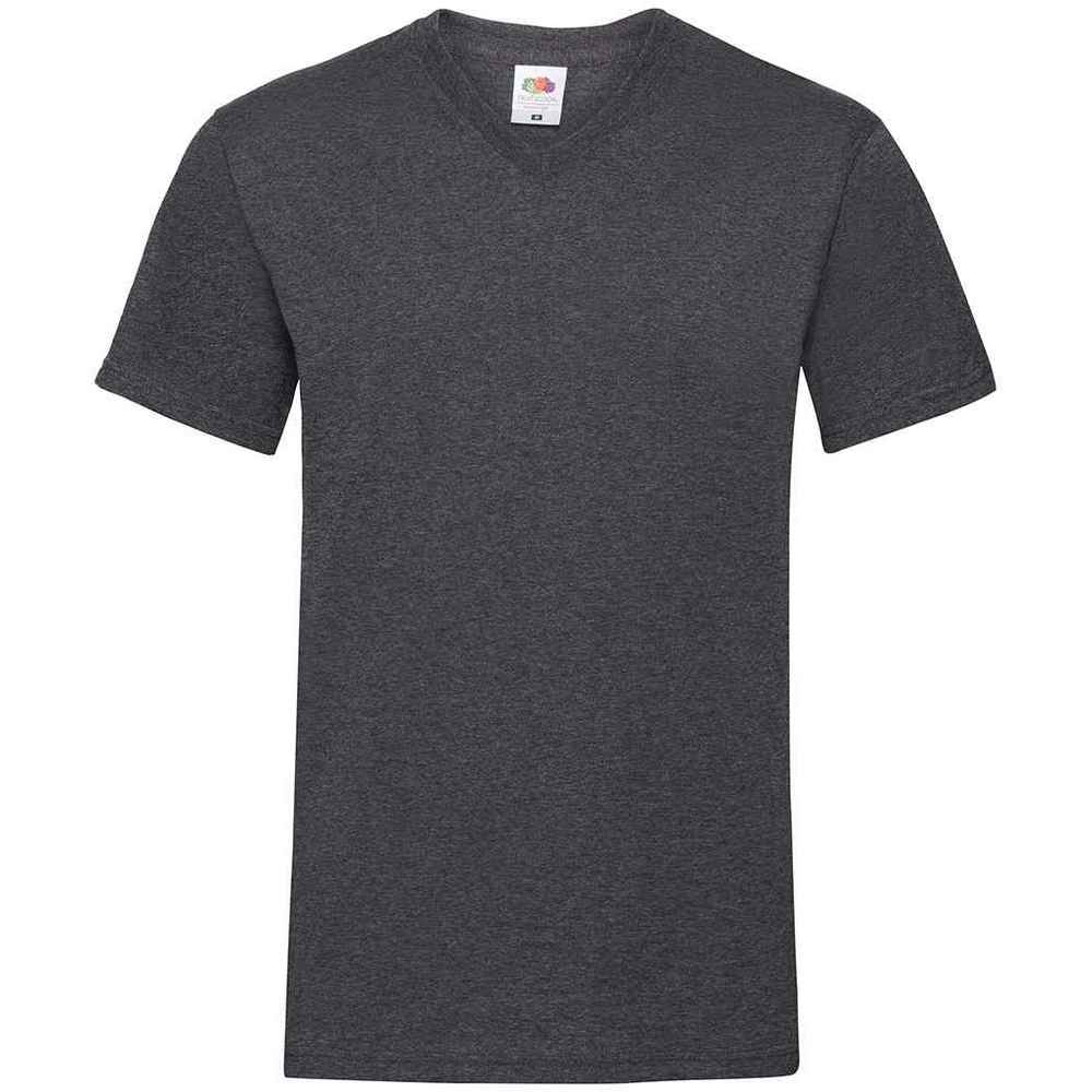 Herren Heather V-Ausschnitt T-Shirt