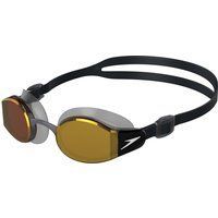 Speedo - "Mariner Pro" Schwimmbrille Spiegel für Herren (Schwarz/Orange)
