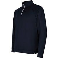 Under Armour - Midlayer mit kurzem Reißverschluss für Herren (Schwarz)