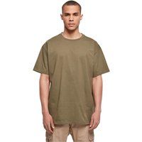 Schweres übergroßes T-Shirt in Oliv