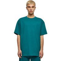 Übergroßes schweres T-Shirt Retro Grün