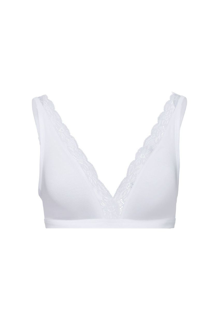 Baumwoll-Spitze BH mit weichen Cups