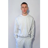Klassisches Baumwoll-Sweatshirt mit Rundhalsausschnitt