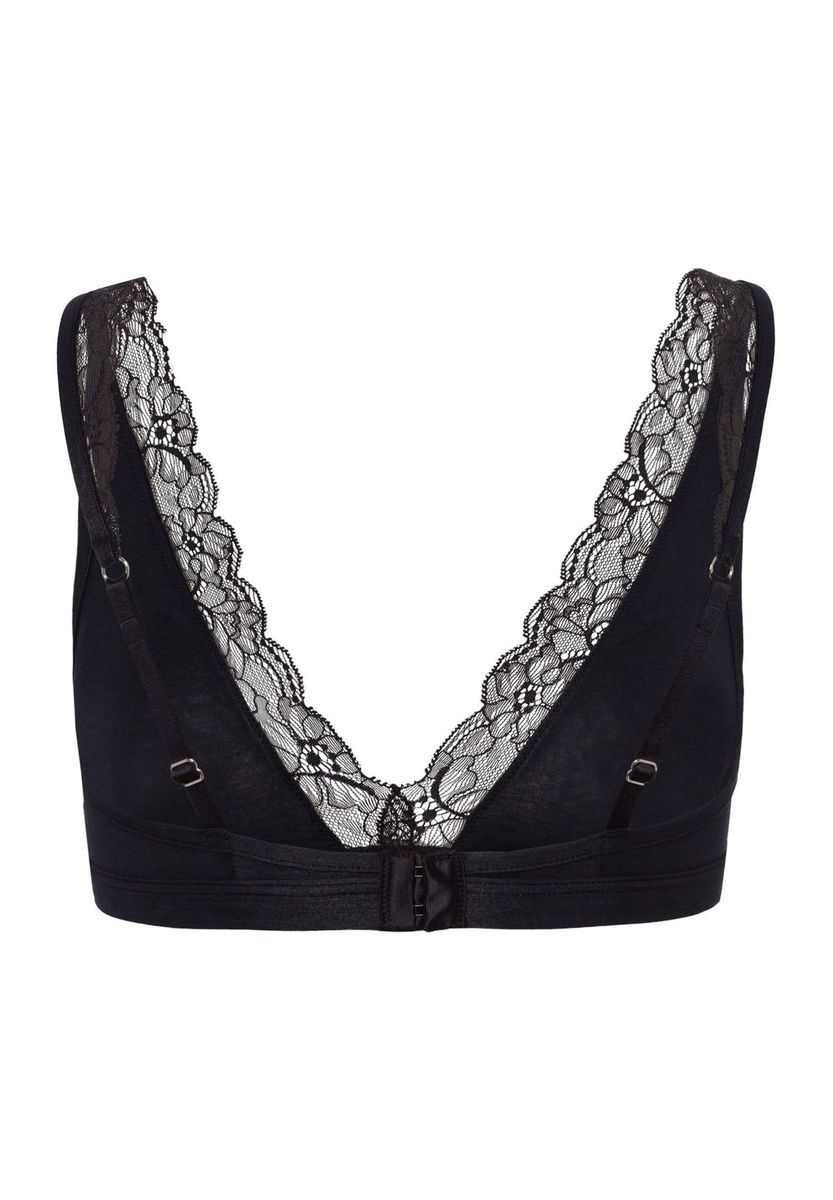 Weiches Baumwollspitzen-Alltags-Bralette