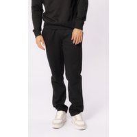 Essentielle schwarze Fleece Jogginghose