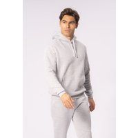 Essential Kapuzenpullover für Herren, Grau Meliert