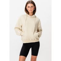 Klassischer schwerer beiger Kapuzenpullover