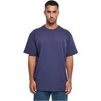 Herren Schweres Übergroßes Basic T-Shirt