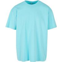 Schweres, übergroßes T-Shirt in Berylblau