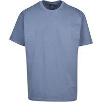 Schweres, übergroßes T-Shirt Vintage Blau
