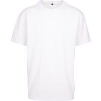 Schweres übergroßes T-Shirt Unifarben