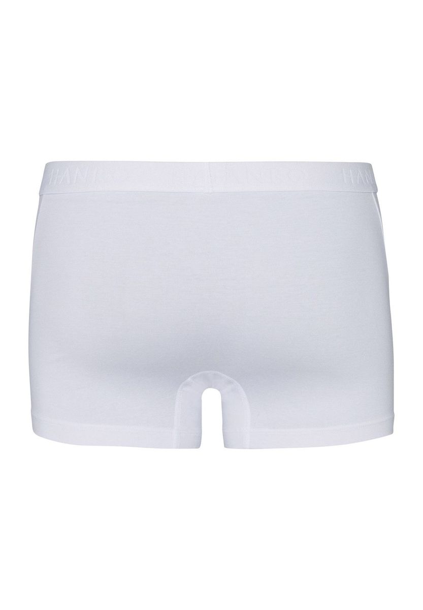 Klassische weiße Baumwoll-Boxershorts