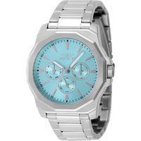 Silberne Edelstahl Herrenuhr