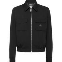 Klassische Nylon Blouson Jacke mit Reißverschluss