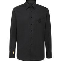 Herren Slim-Fit Hemd mit Knöpfen