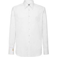 Herren Slim-Fit Hemd mit Knöpfen