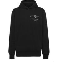 Minimalistischer Hoodie mit Logo-Grafik