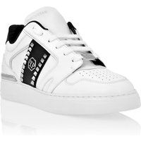 Niedrige Leder Fashion Sneakers