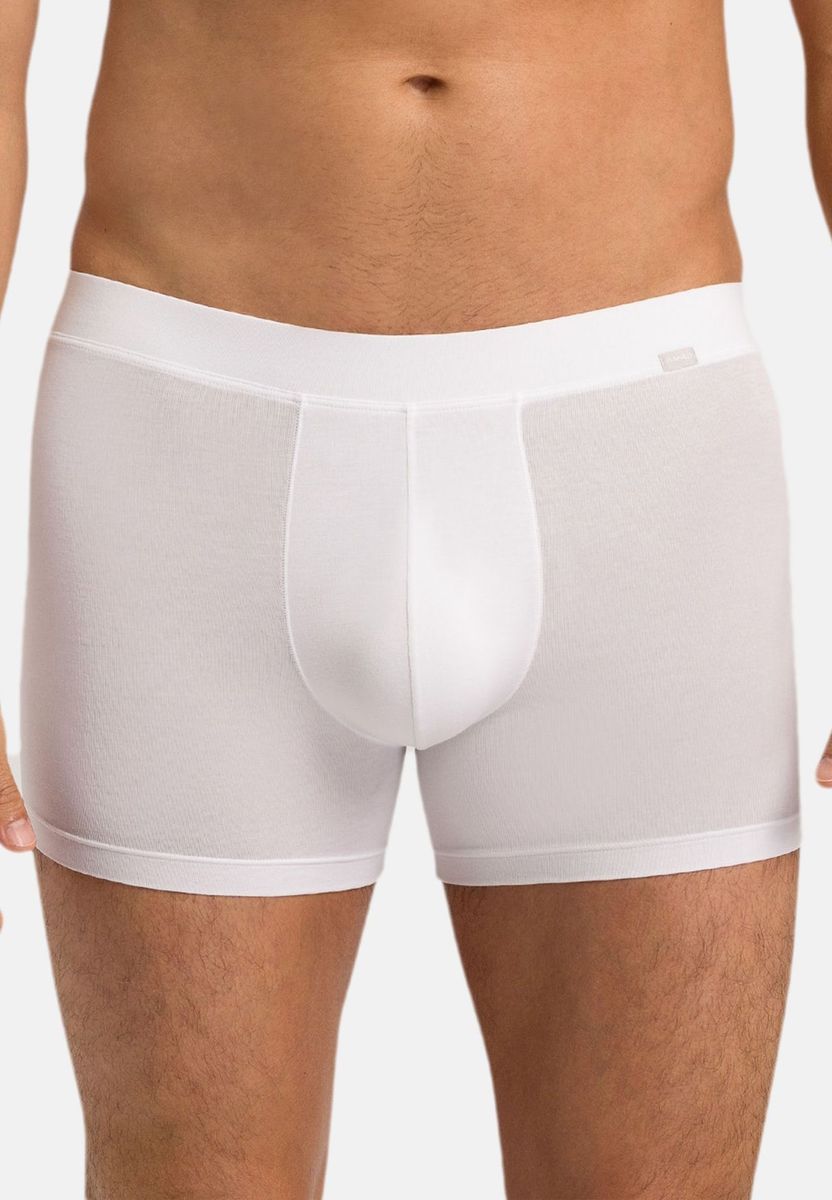 Klassische weiße lange Boxer-Briefs