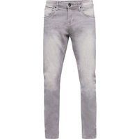 Slim Fit Graue Baumwollmischungsjeans