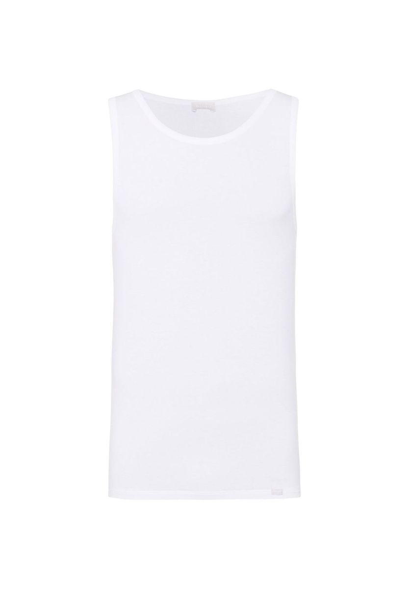 Klassisches Weißes Baumwoll-Tanktop