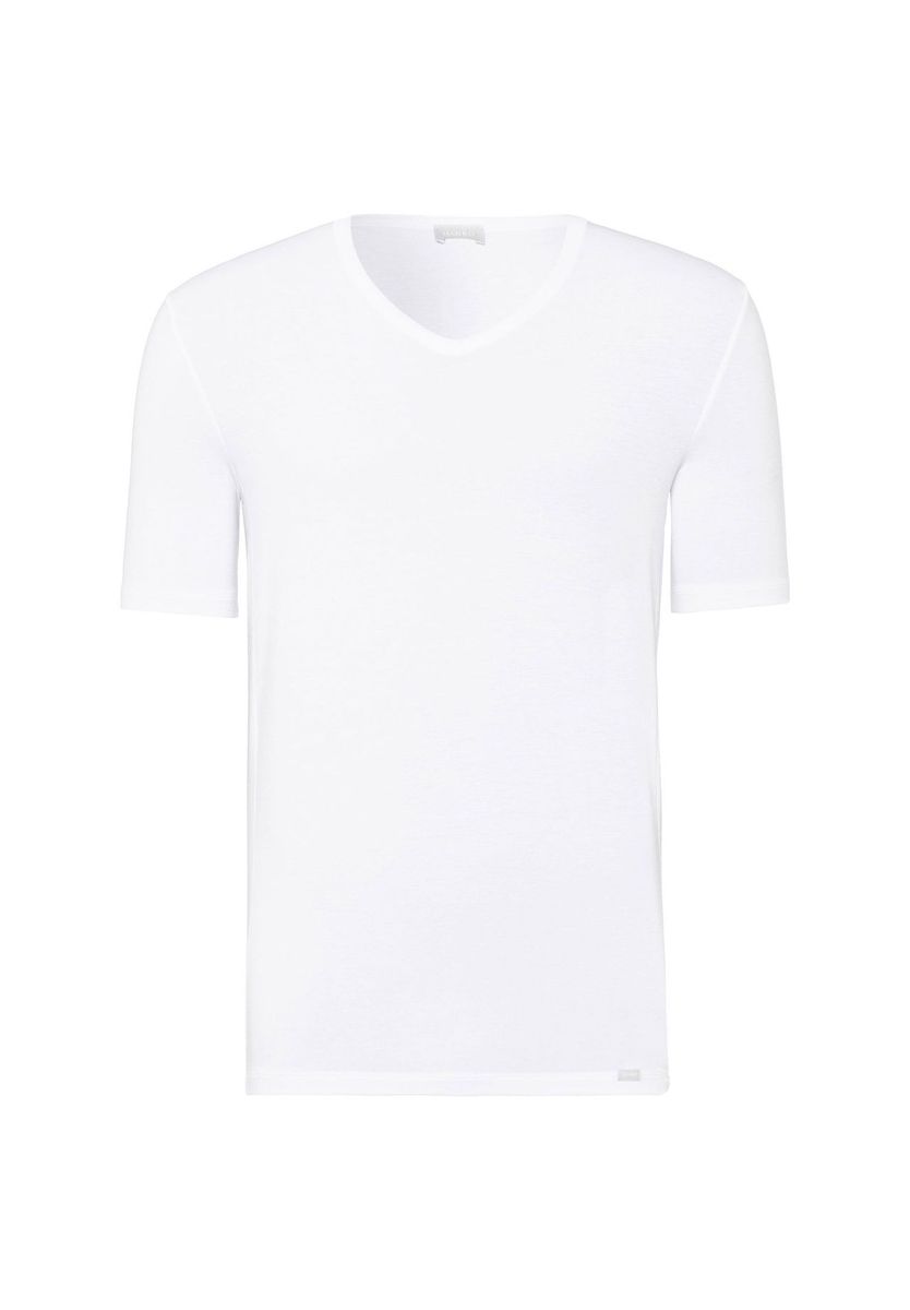 Klassisches Unterhemd mit V-Ausschnitt in Weiß