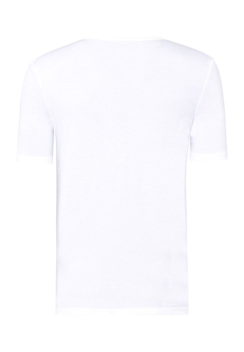 Klassisches Unterhemd mit V-Ausschnitt in Weiß