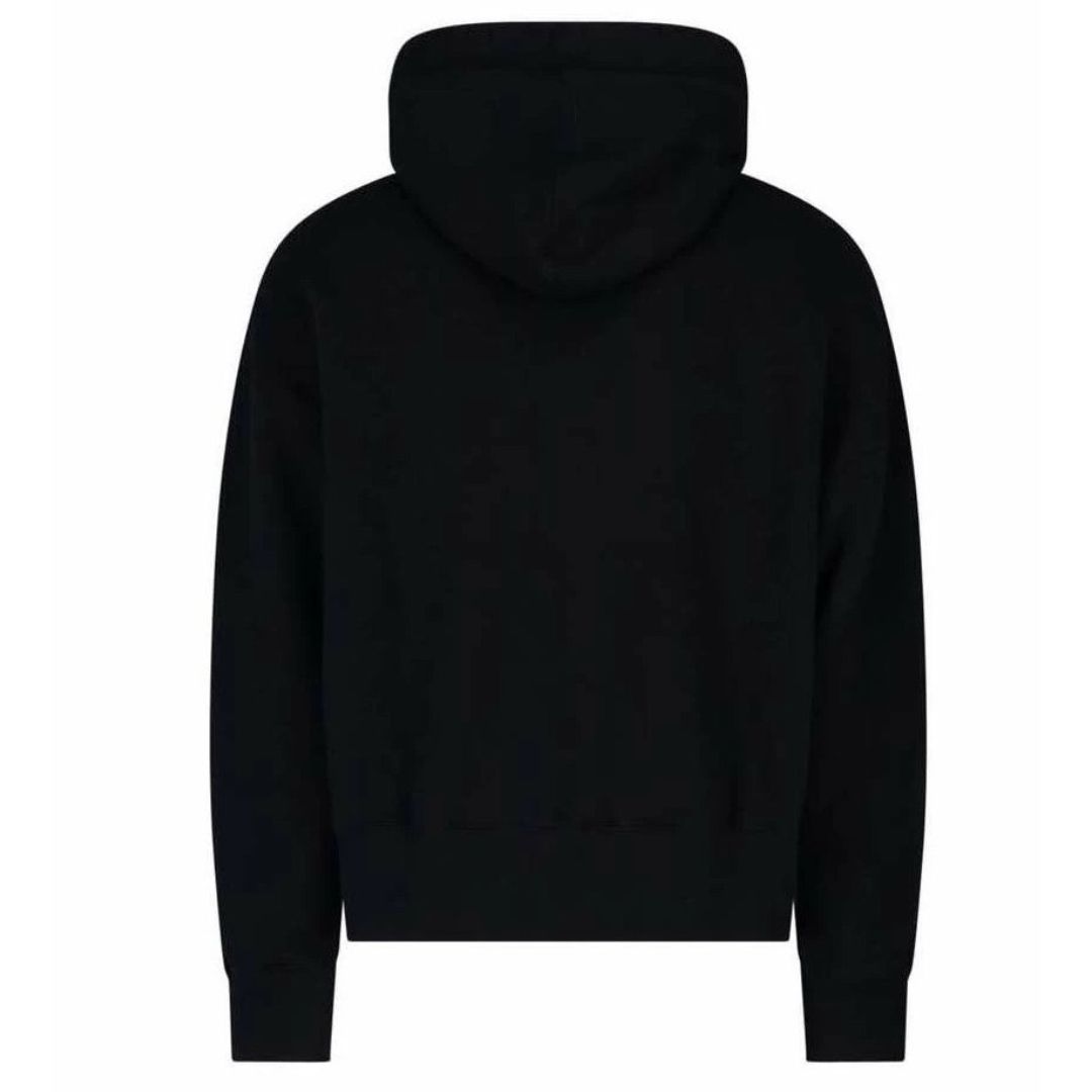 Hoodie mit bestickter gebrochener Palme
